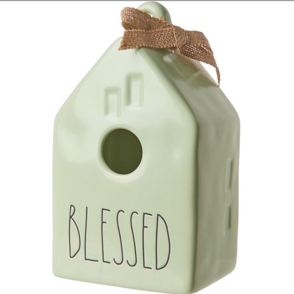 Rae Dunn Blessed Bird House